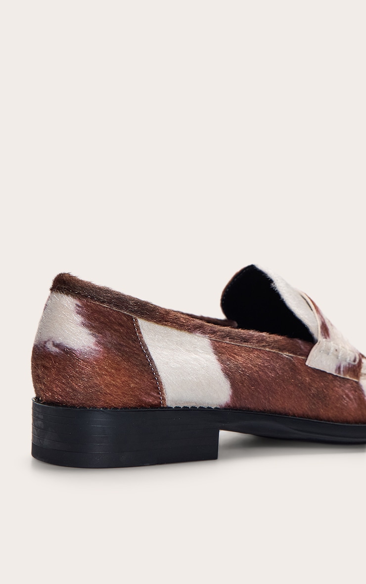 Cow Pony Hair Loafer image 5