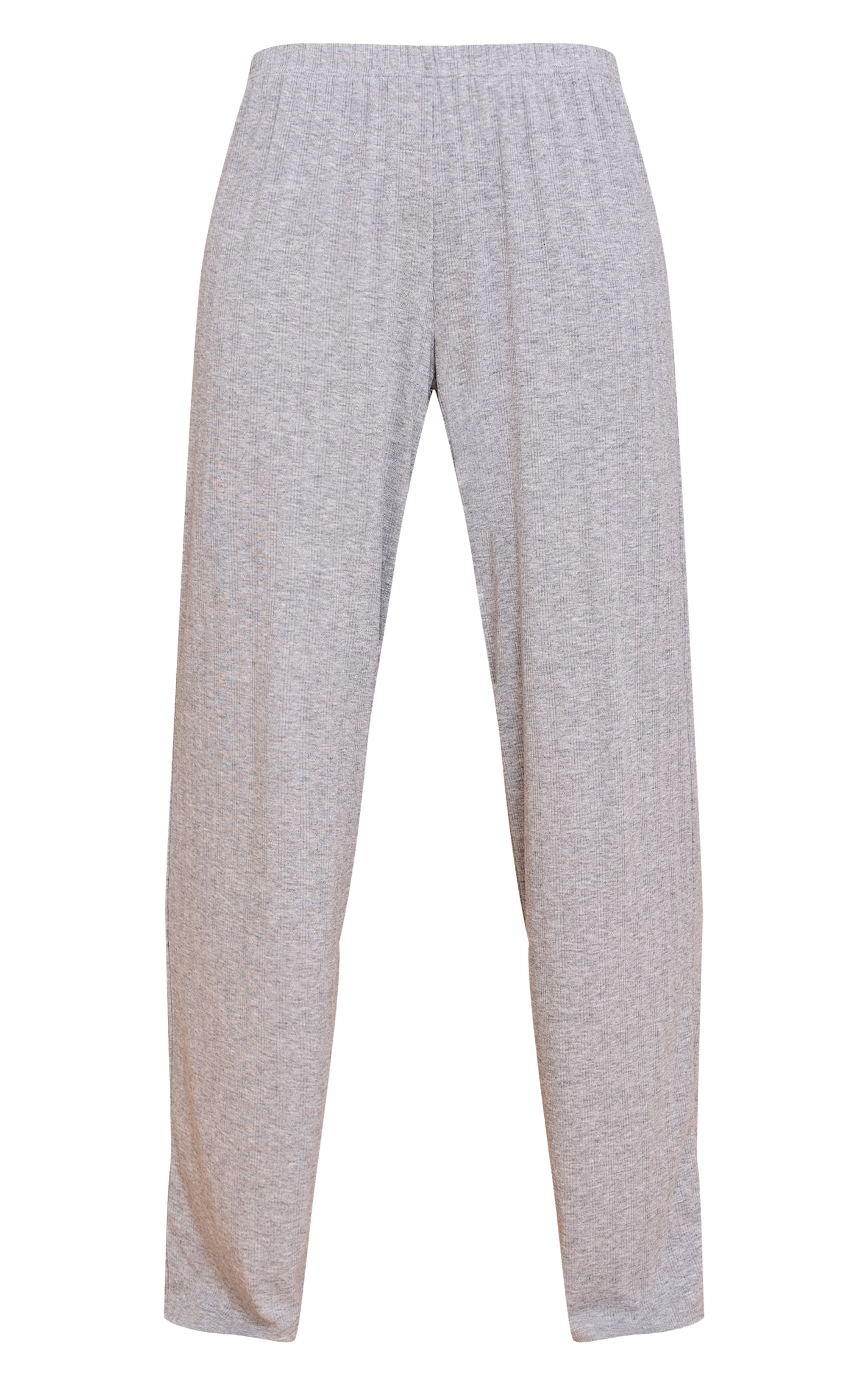 Grey Marl Pointelle Pj Pants image 5
