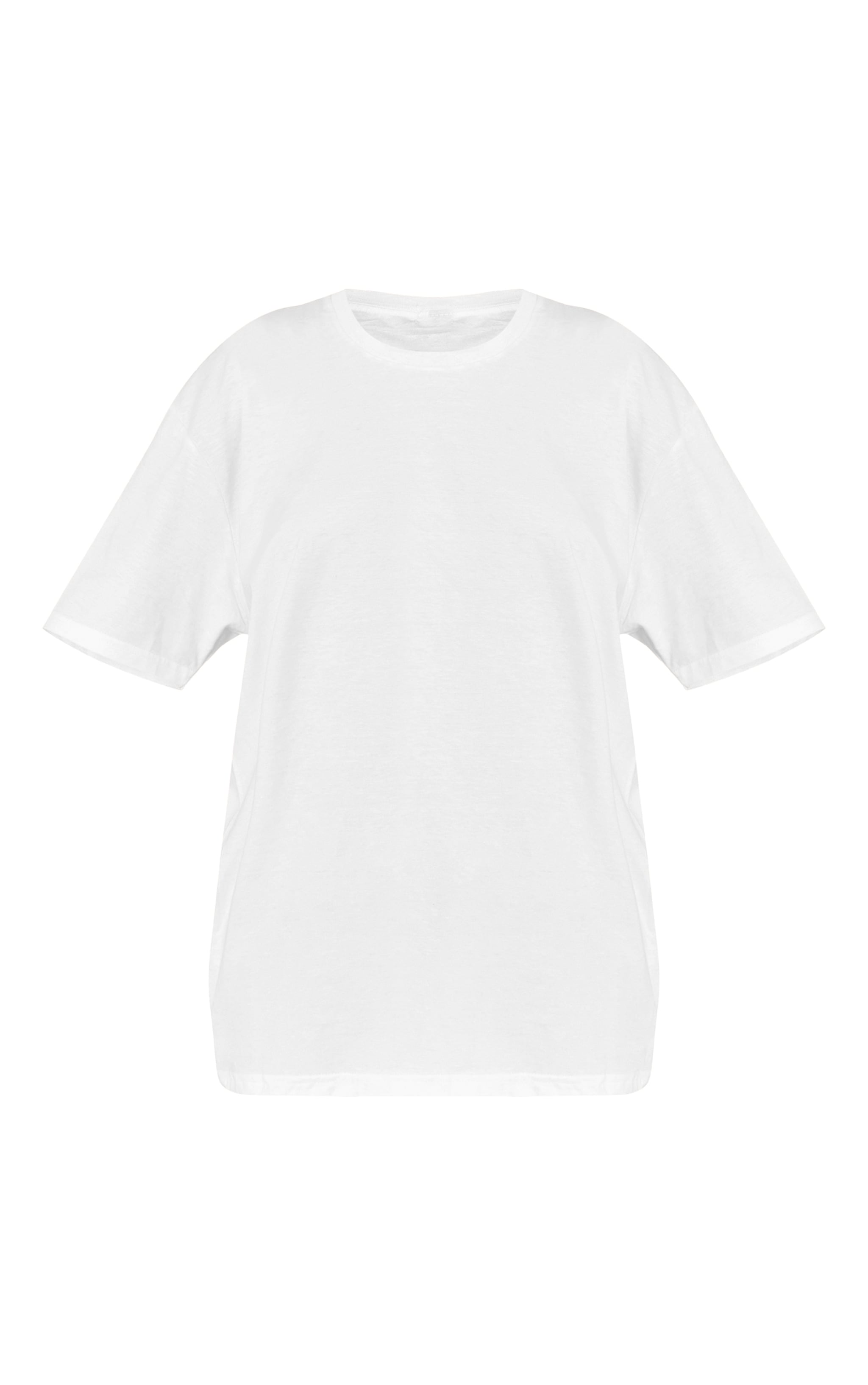 T-shirt oversize blanc à graphique assiette d'homards image 5