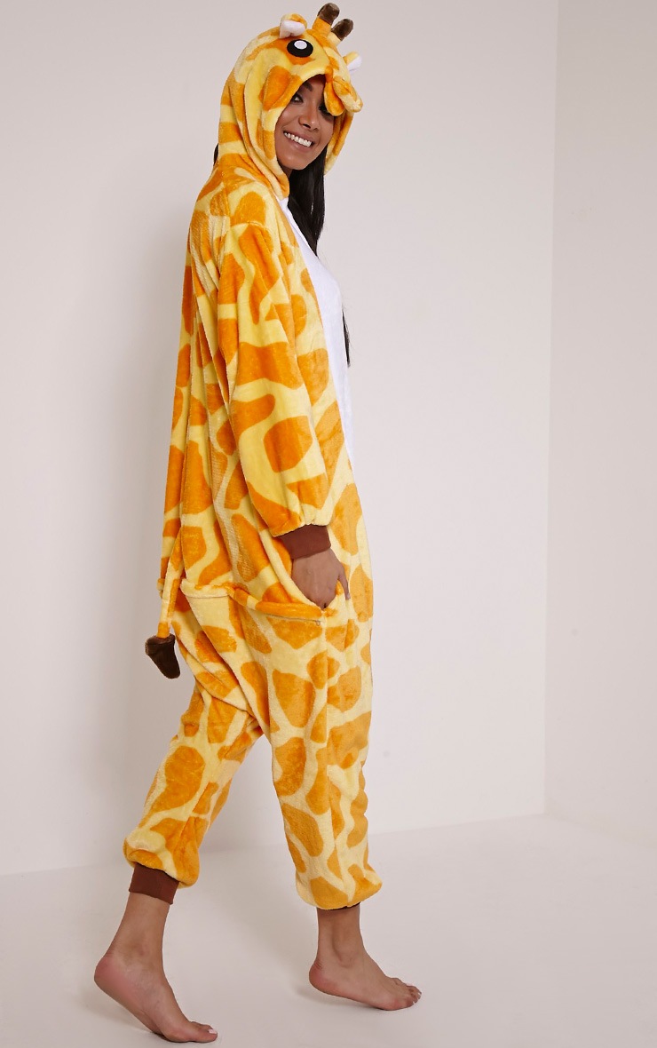 Giraffe Onesie Nightwear & Onesies PrettylittleThing
