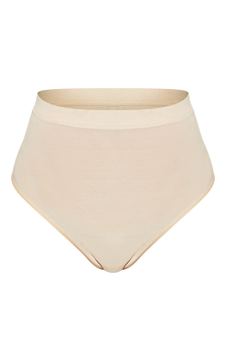 Slip-culotte gainant en mesh fin nude image 5