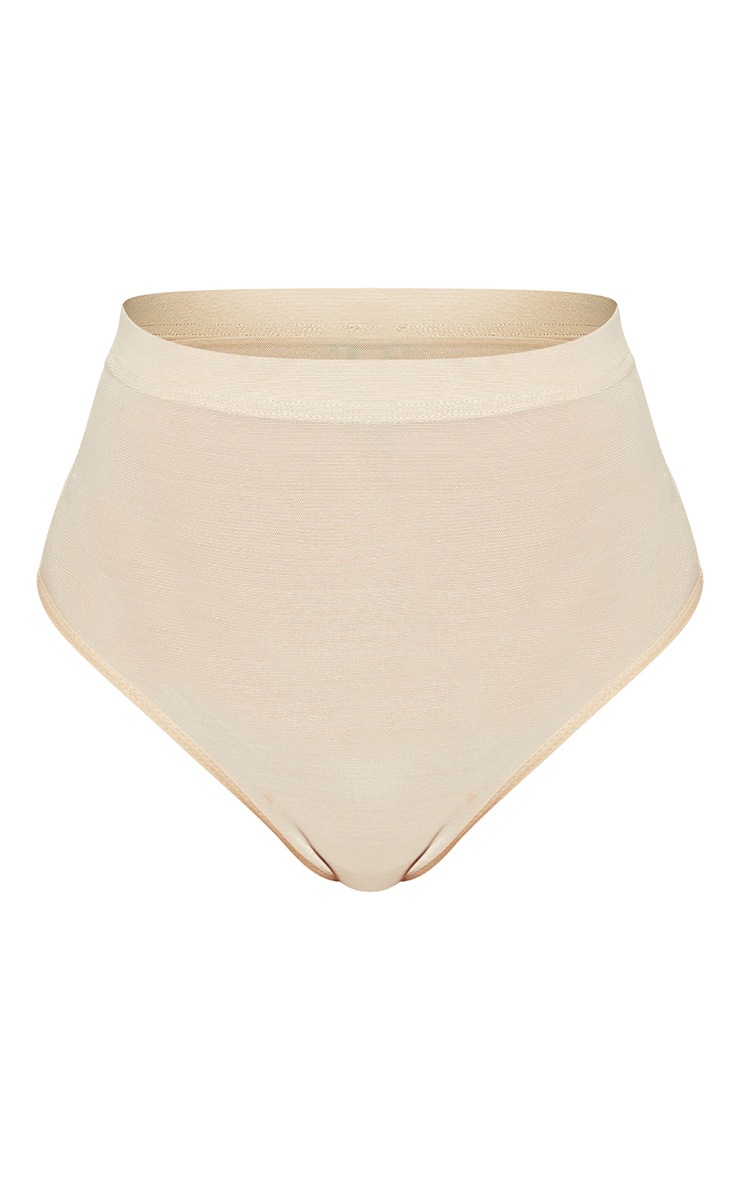 Culotte gainante en mesh fin nude image 5