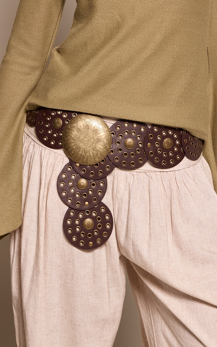 Chocolate Western Disc Belt