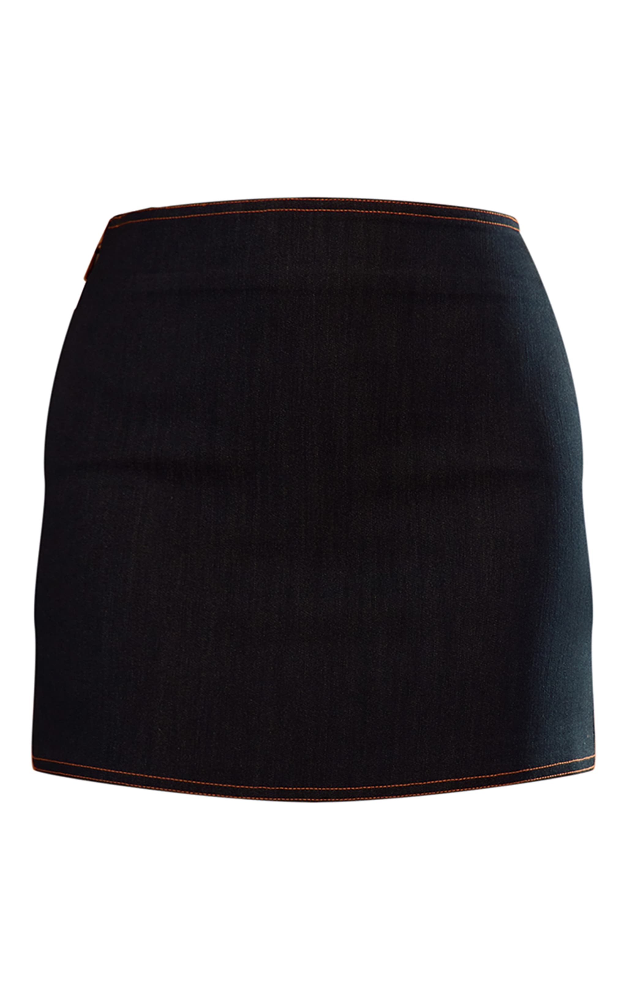 PLT Label Micro jupe de tailleur bleu jean image 6