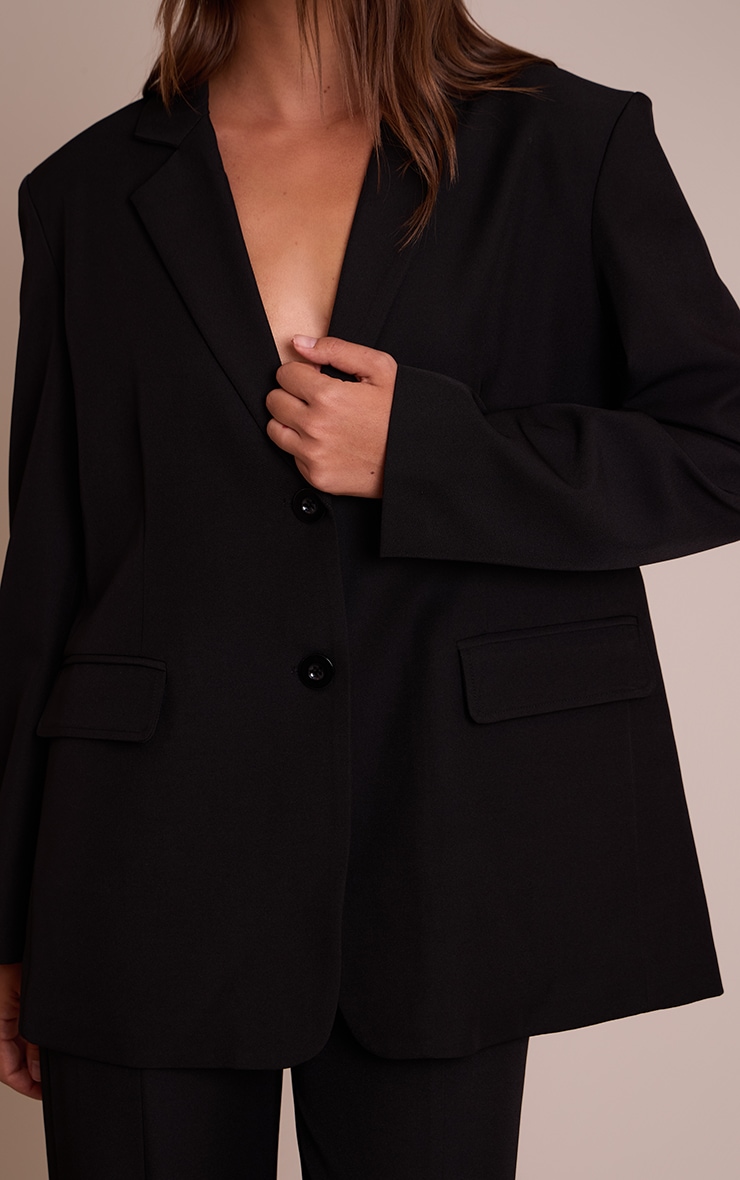Black Oversized Blazer image 4