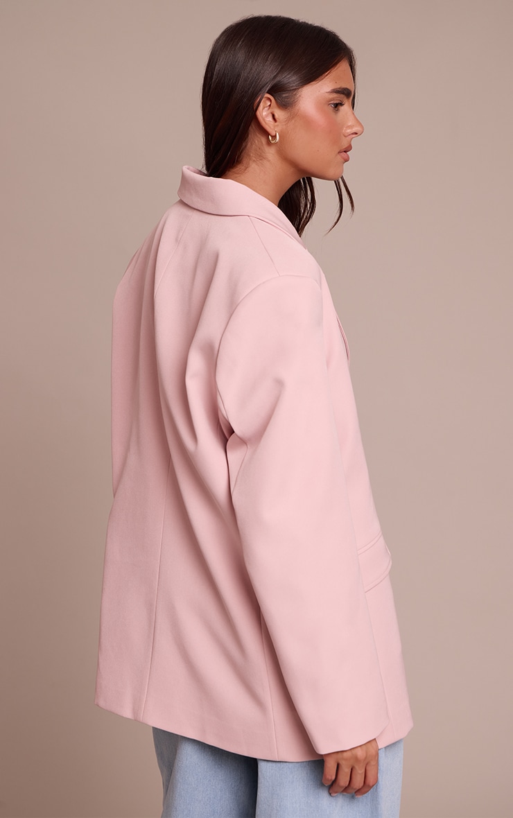 Pink Oversized Blazer image 2