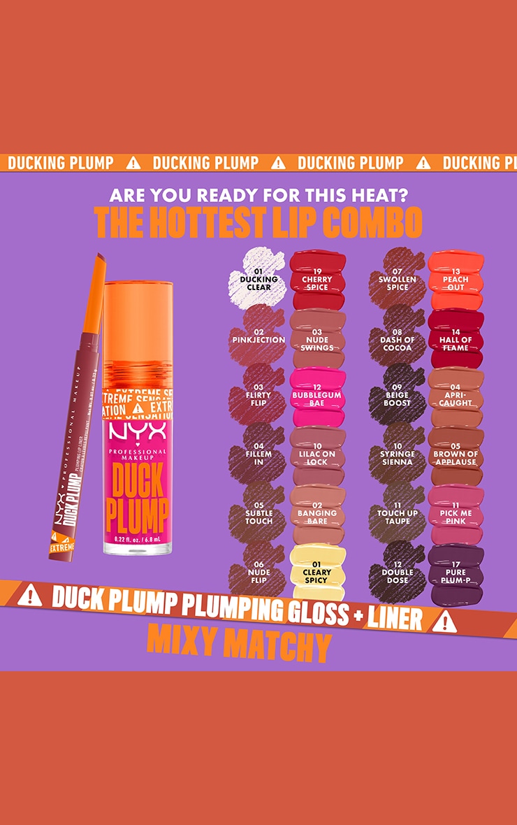 NYX PMU Duck Plump Plumping Lip Liner - Dash Of Cocoa image 5