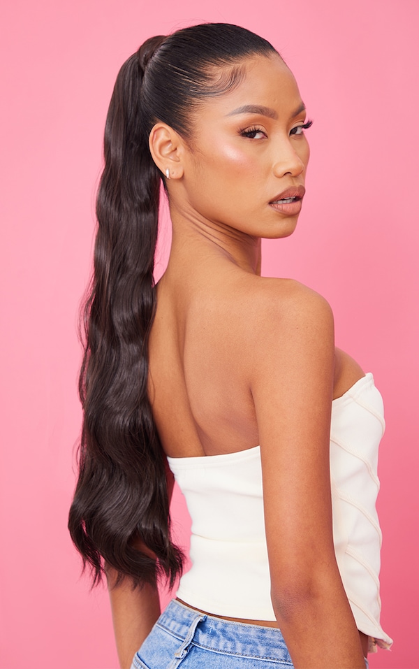 Hair Choice Extensions Power Pony Dark Chocolate PrettyLittleThing