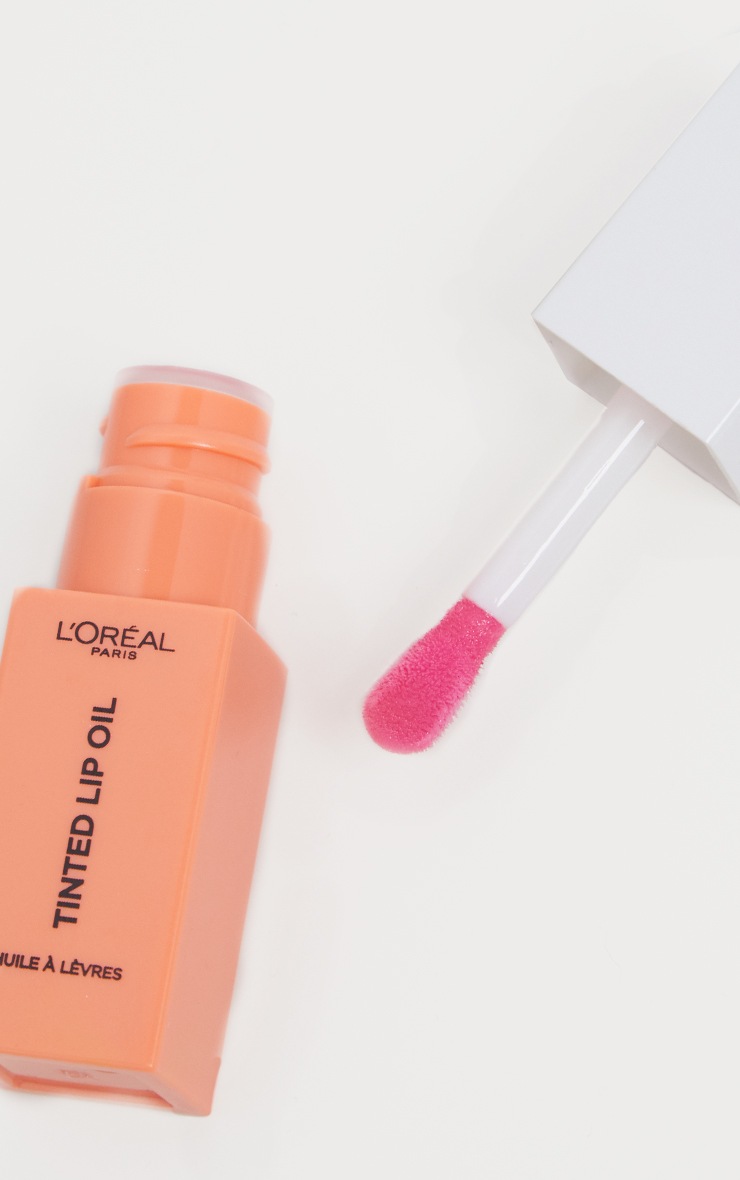 L'Oreal Paris Lip Oil 01 Jelly Peach Beauty PrettyLittleThing USA