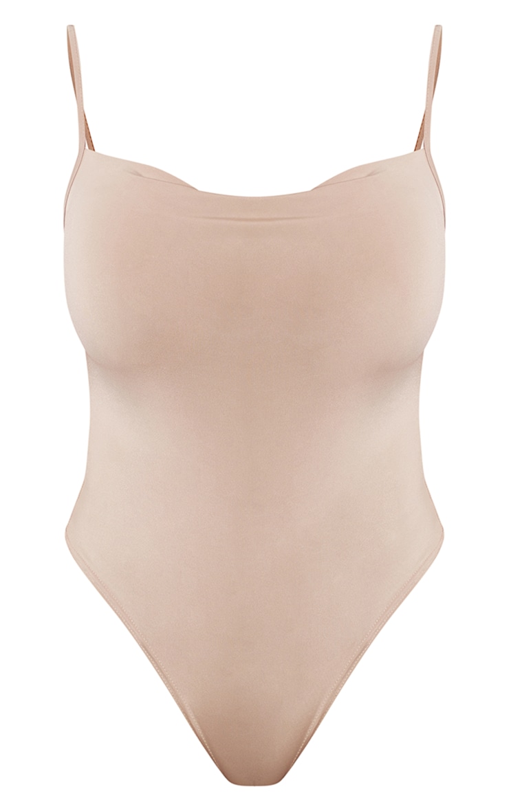 Shape Stone Slinky Cowl Neck Bodysuit image 5