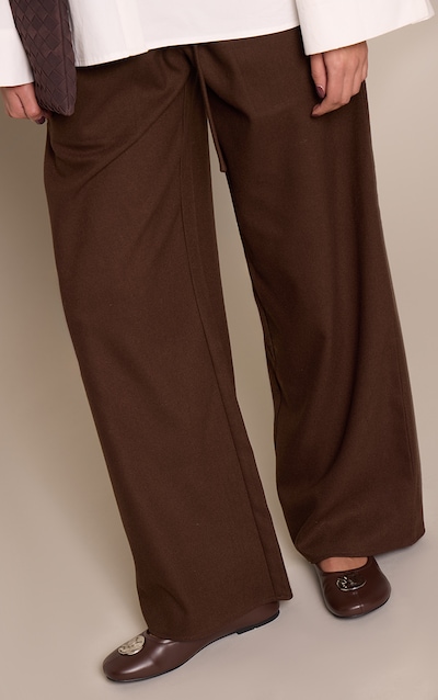 Chocolate Plum PU Silver Embellished Ballet Flat