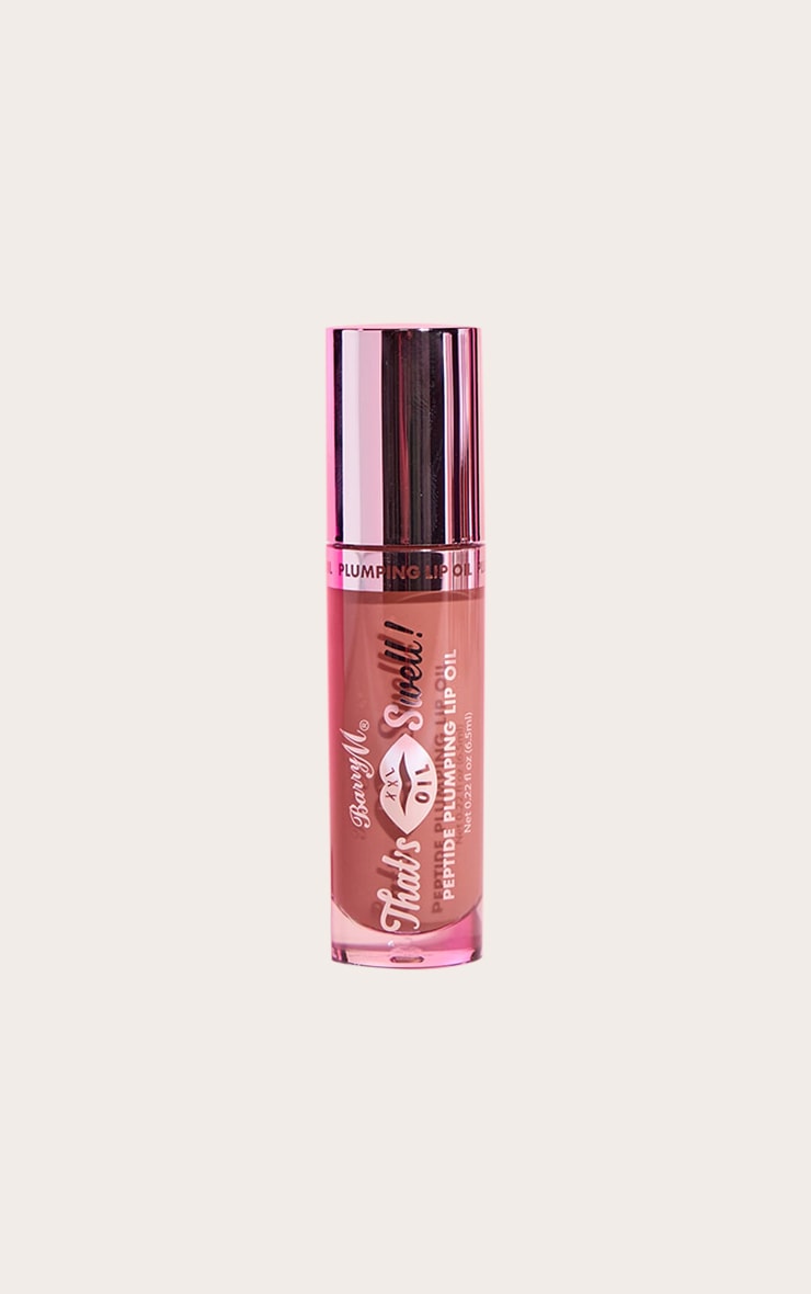 Barry M That's Swell! Peptide Plumping Lip Oil - Nude Nectar image 2