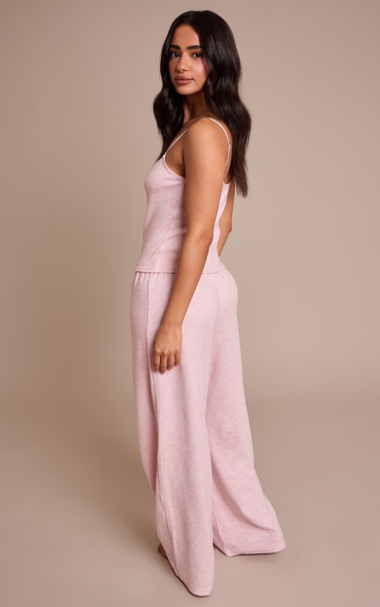 Petite Red Stripe Super Soft PJ Pant and Cami Set image 2