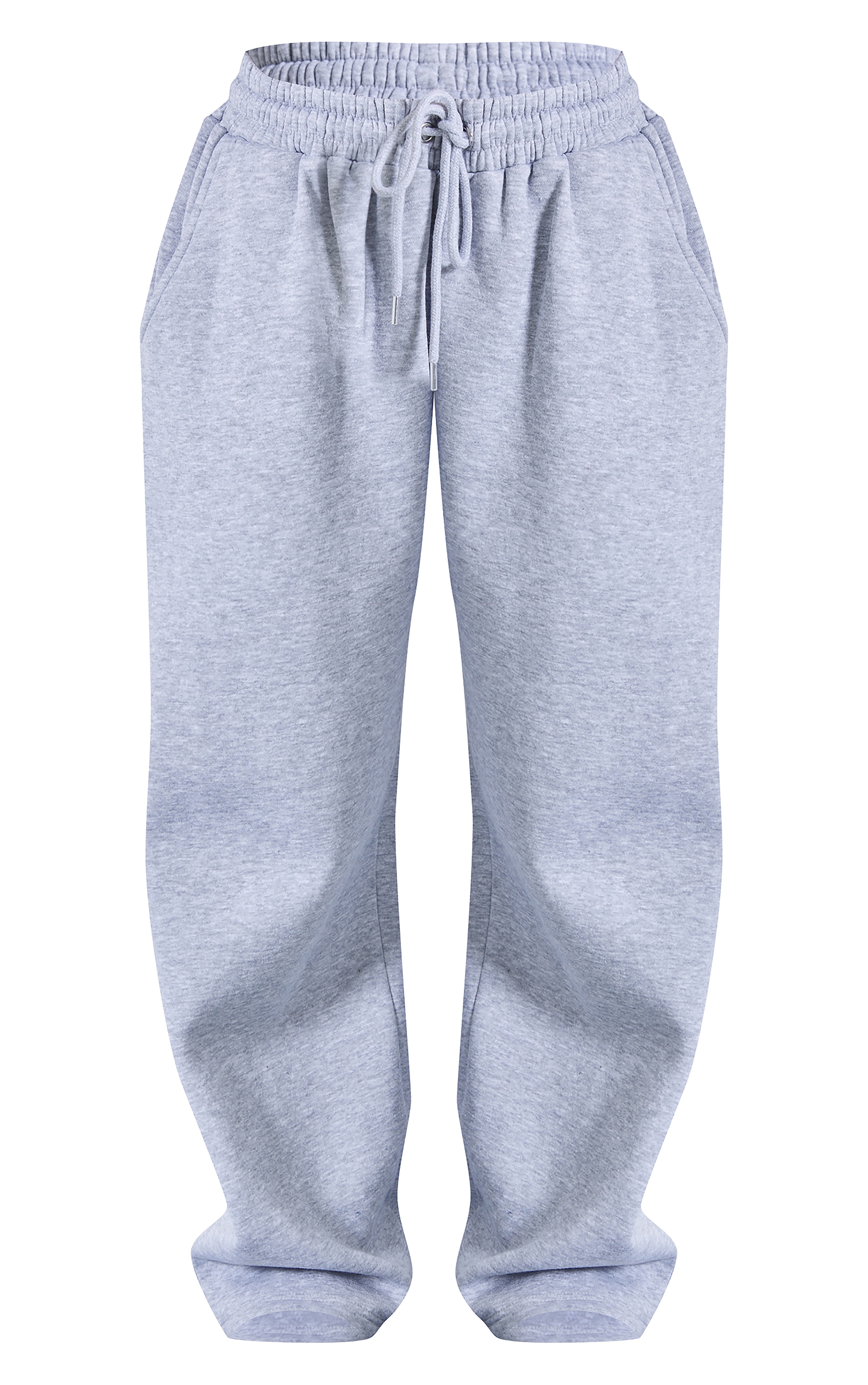 Petite Grey Marl Wide Leg Sweatpants image 5