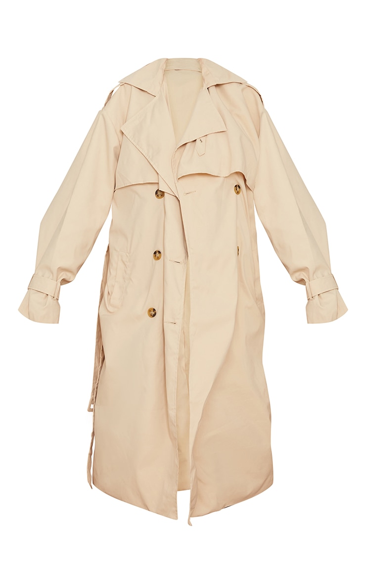 Tall Stone Oversized Belted Midi Trench image 5