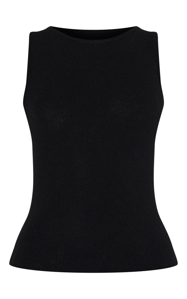 Poplin Boat Neck Top in Grey main image 1
