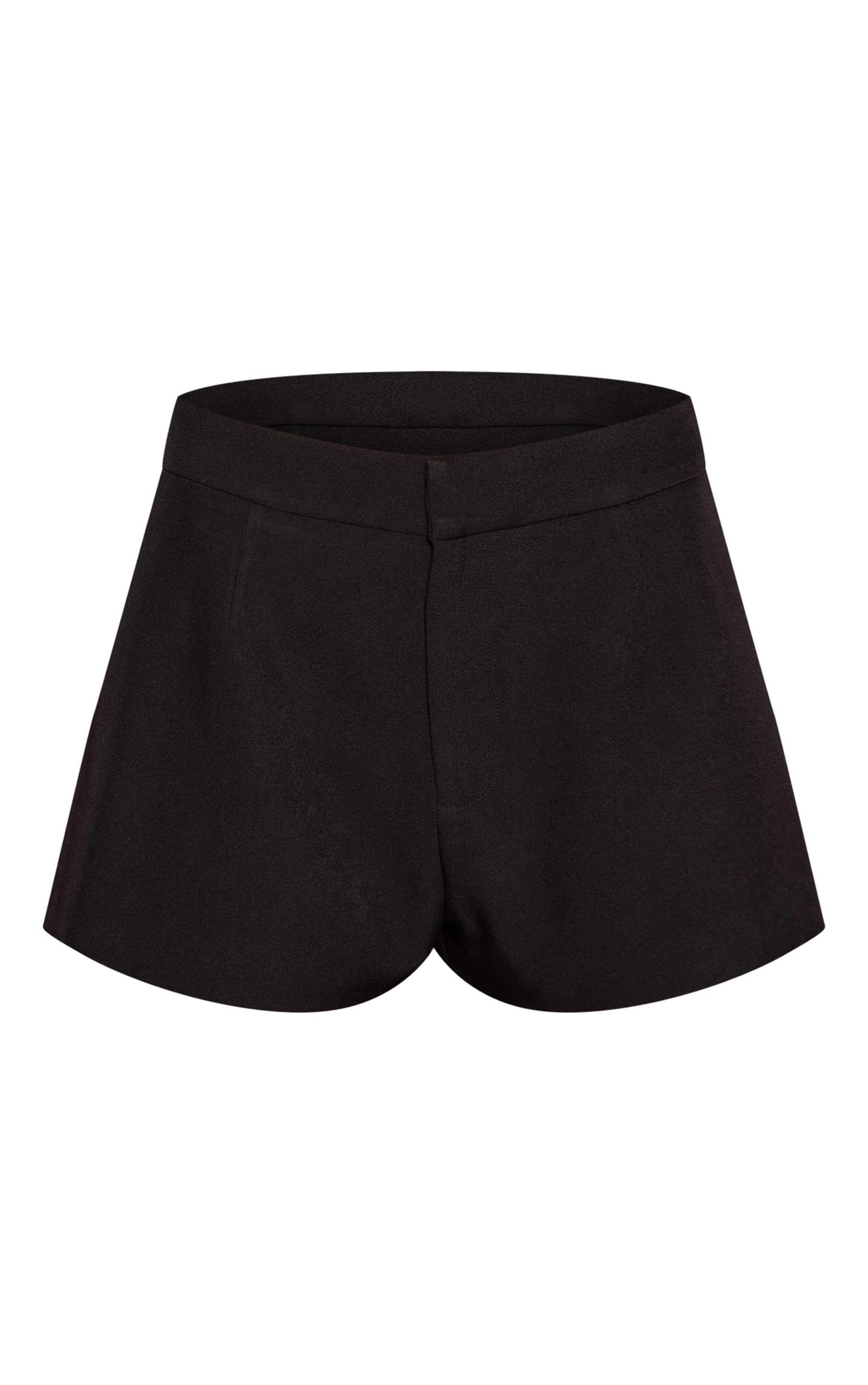 Black Tailored Hot Pant Short image 6