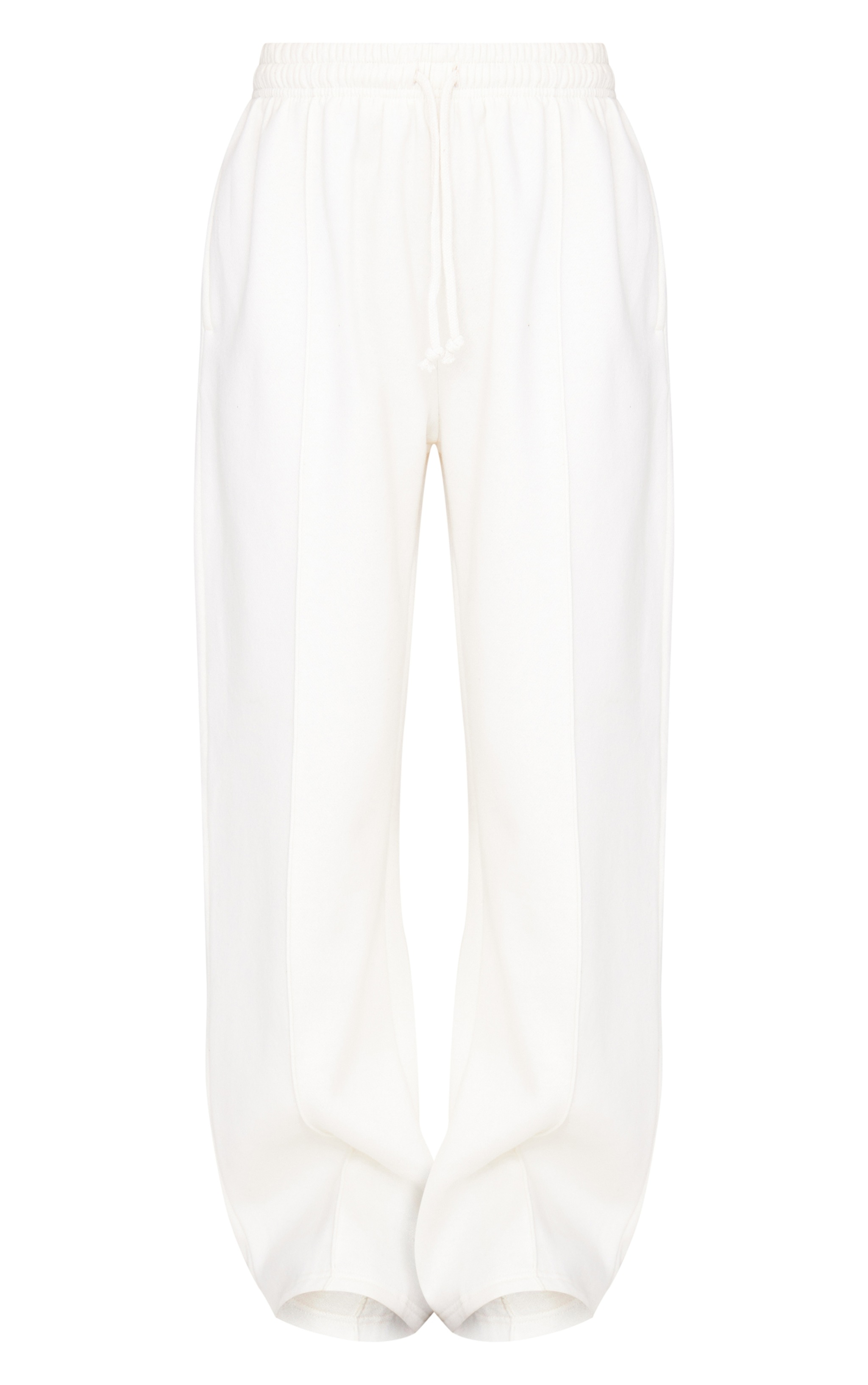 【oan】(Unisex) Pintuck color scheme string pants String Pintuck Wide Sweatpants CO419 - Korean Women's