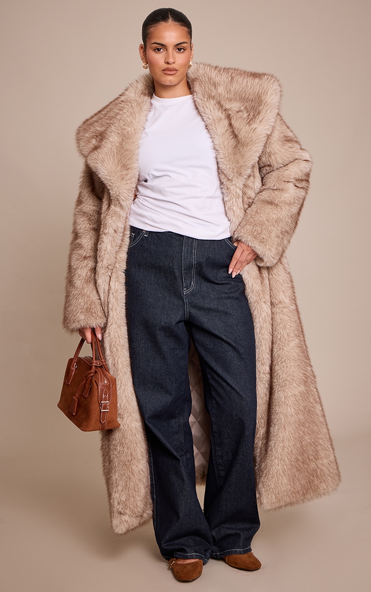 Plus White Cotton Side Trim Detail Long Sleeve T-shirt  image 3