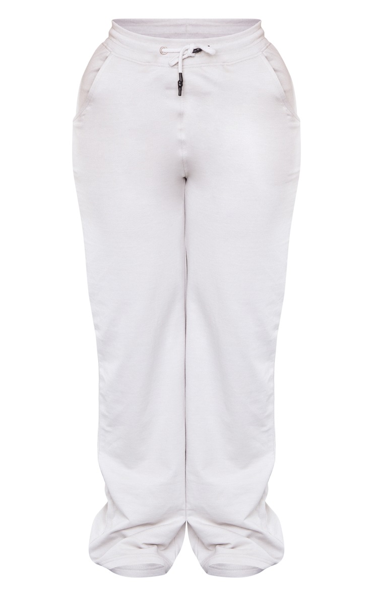 Shape Grey Marl Sweat Low Rise Wax Toggles Wide Leg Joggers image 5