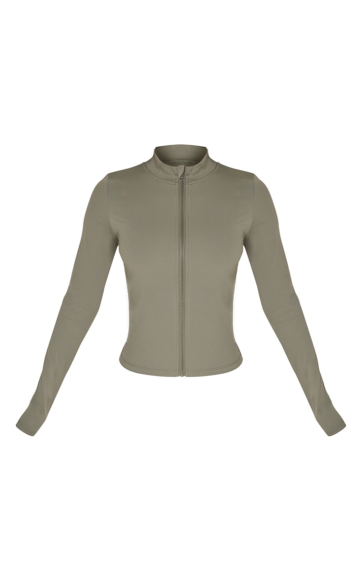 Petite Olive Basic Sculpt Jacket image 5