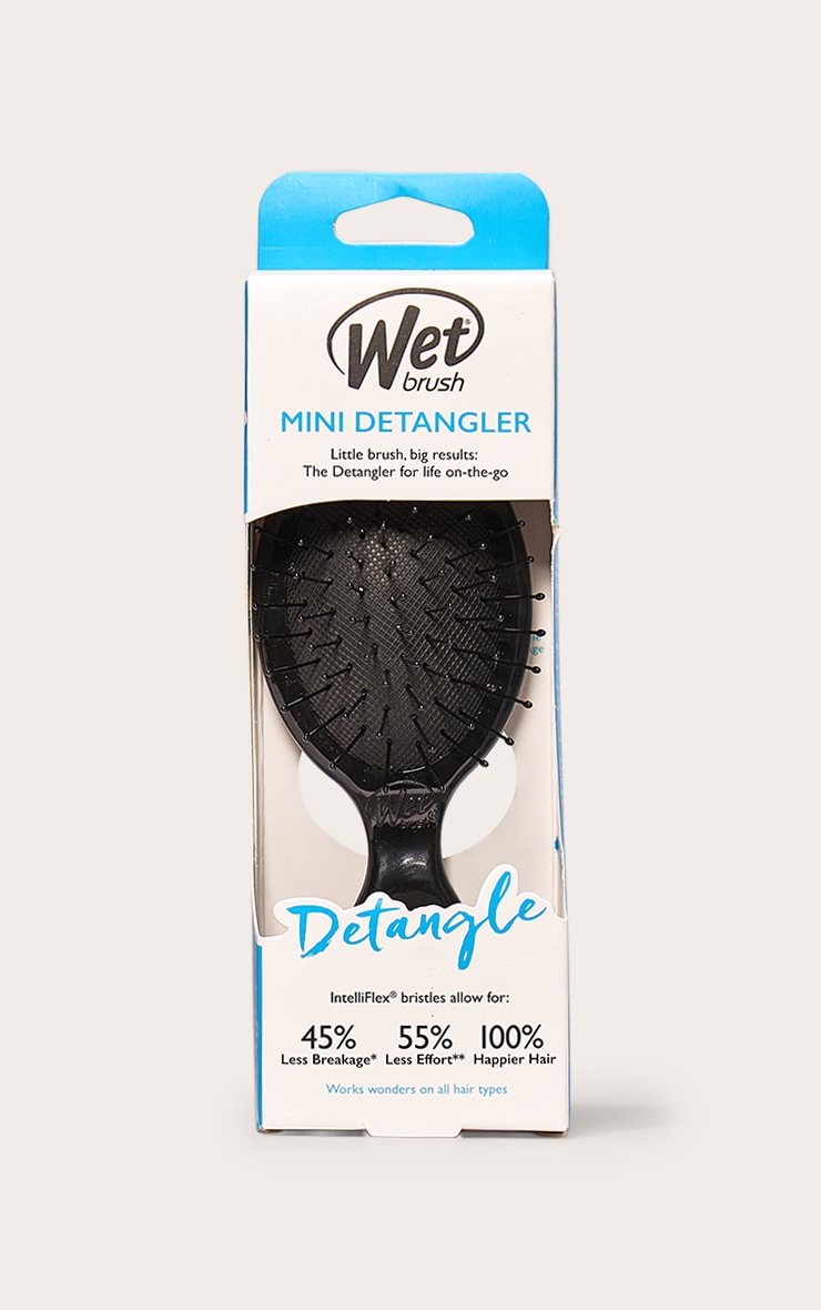 Wet Brush Mini Detangler Brush Black image 2