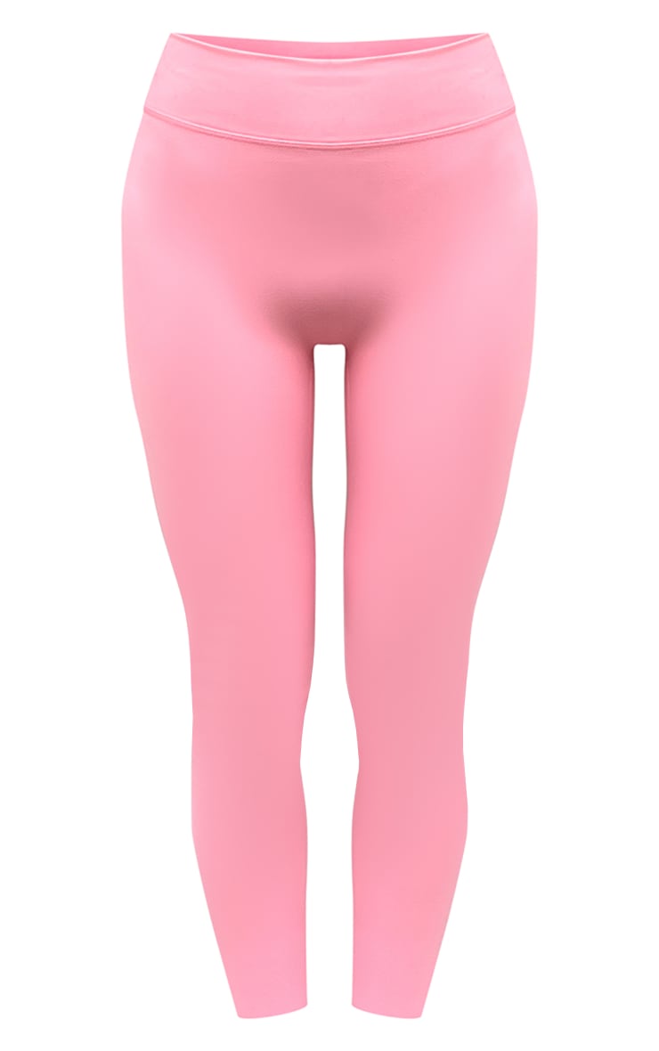 Pink Contour Sculpt Leggings Bottoms PrettyLittleThing AUS