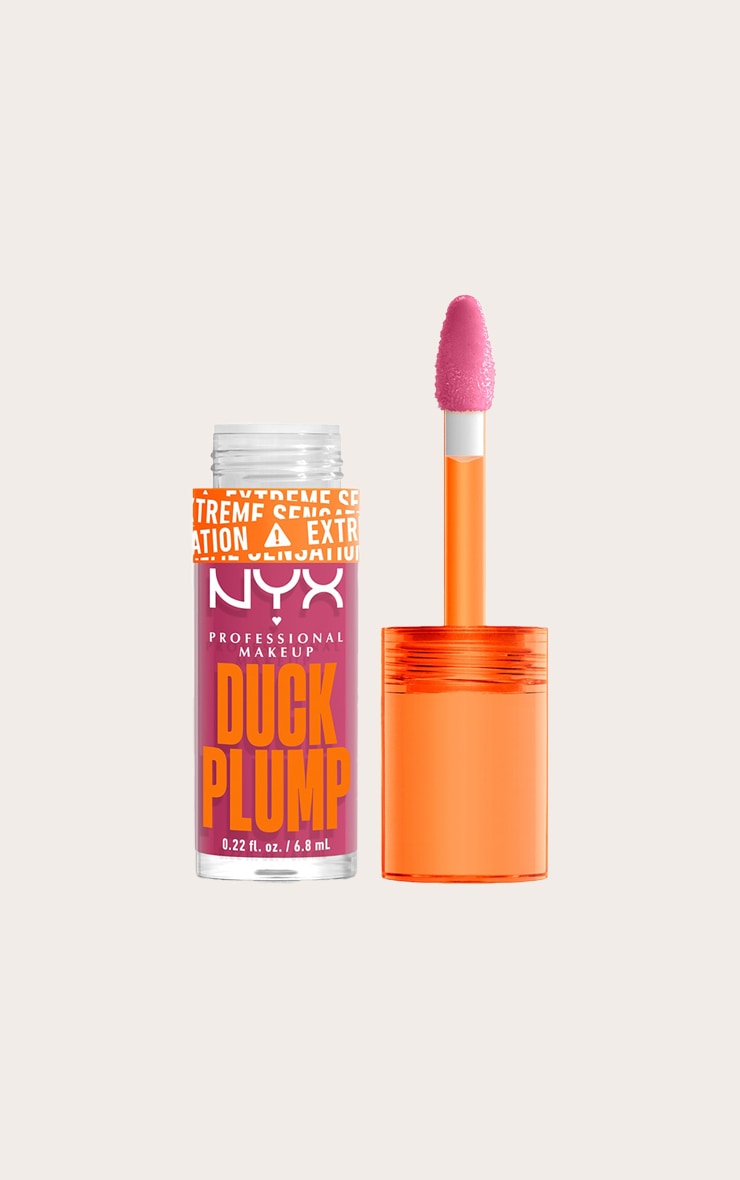 NYX PMU Duck Plump Lip Plumping Gloss Pick Me Pink image 1