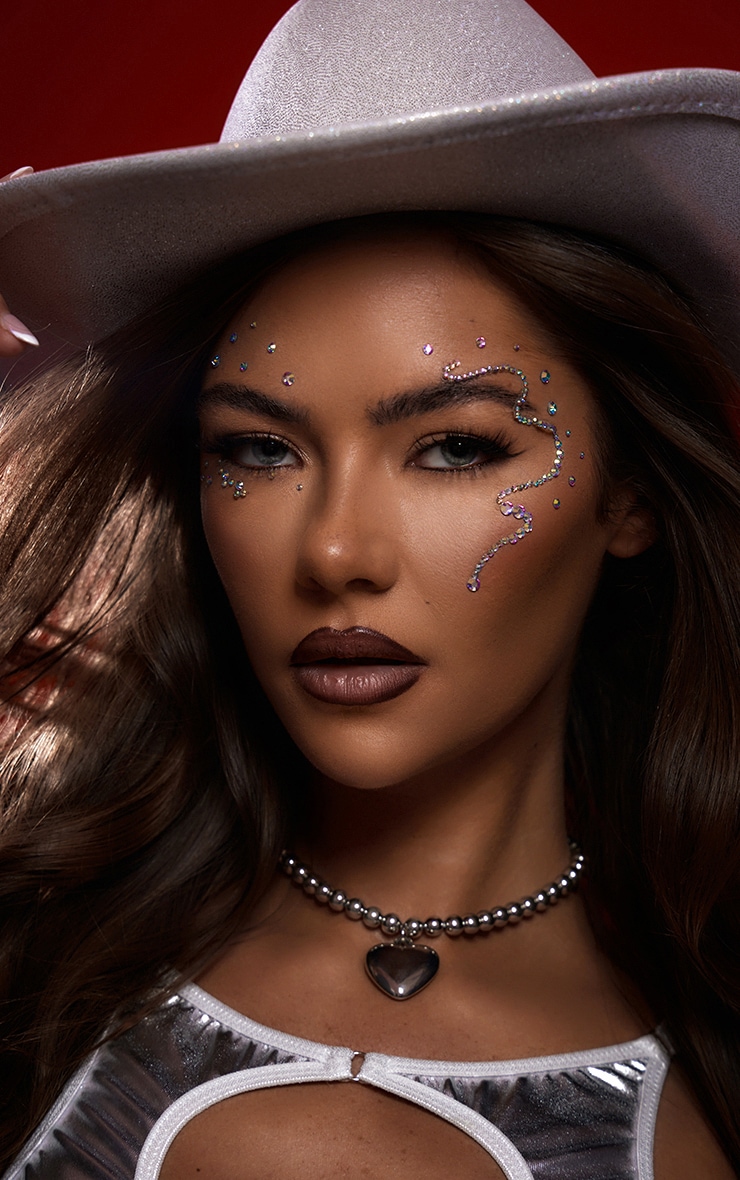 PRETTYLITTLETHING Strass pour les yeux fantaisie image 1