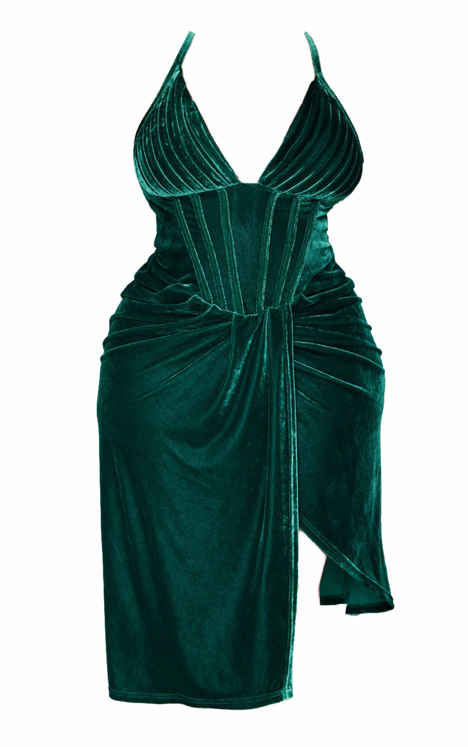 plus-emerald-green-velvet-corset-bodycon-dress-prettylittlething-usa