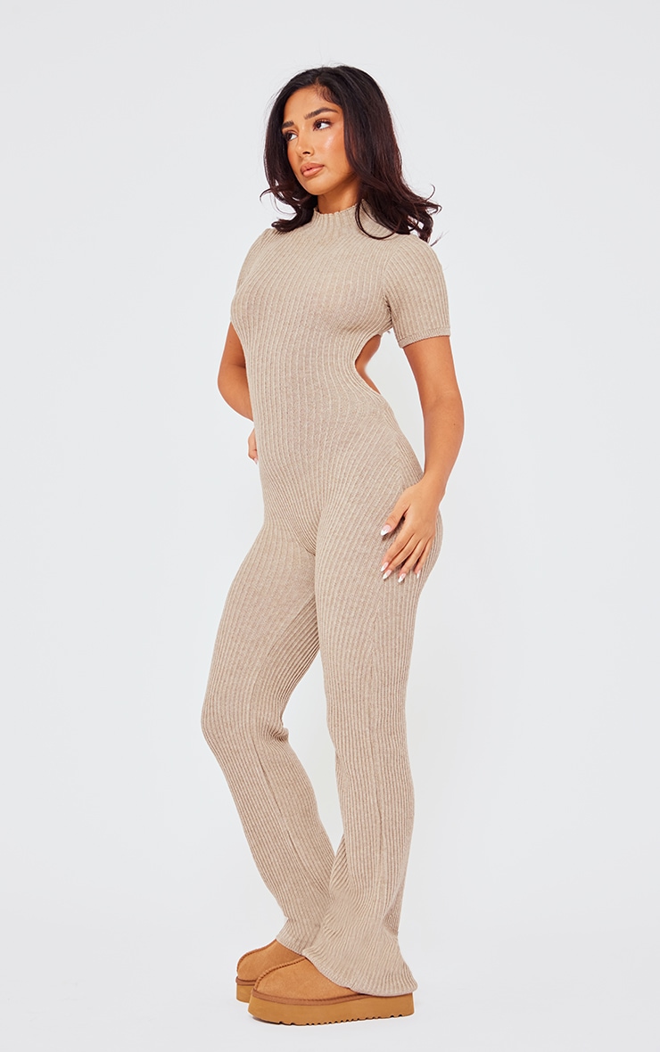 Wide leg short sleeve jumpsuit hotsell