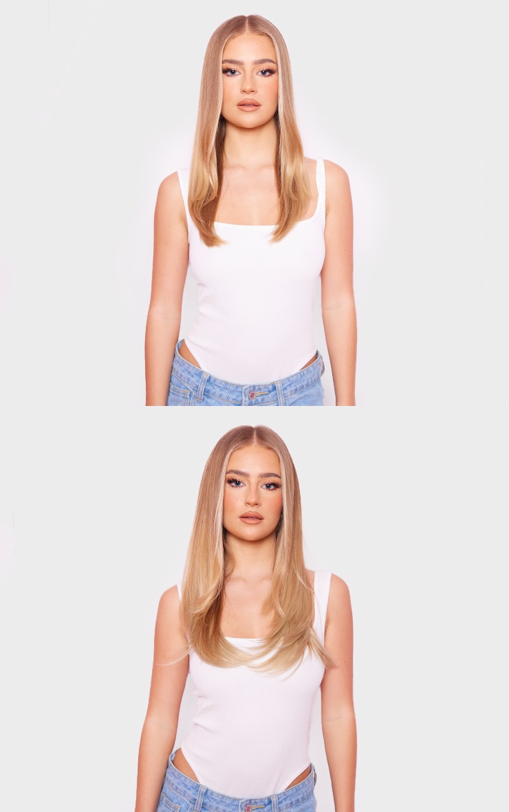 Lullabellz Thick 18` Extensions California Blonde PrettyLittleThing