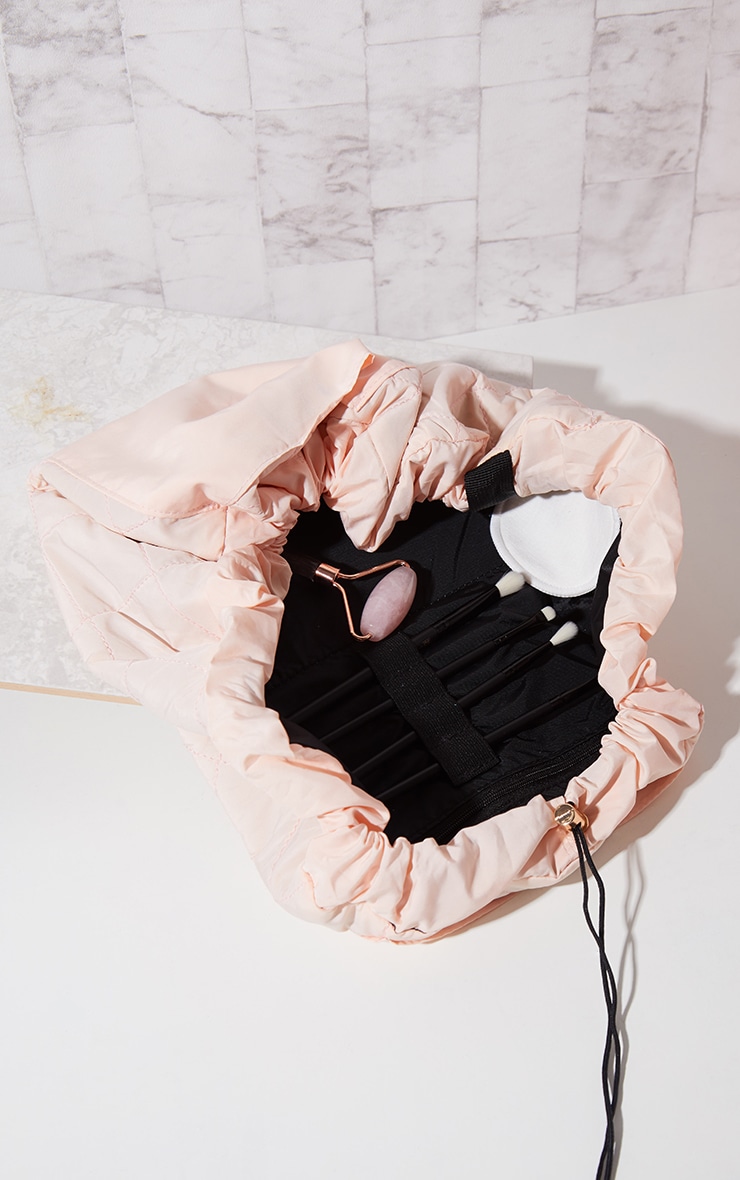 The Flat Lay Co Blush Pink Makeup Bag image 2