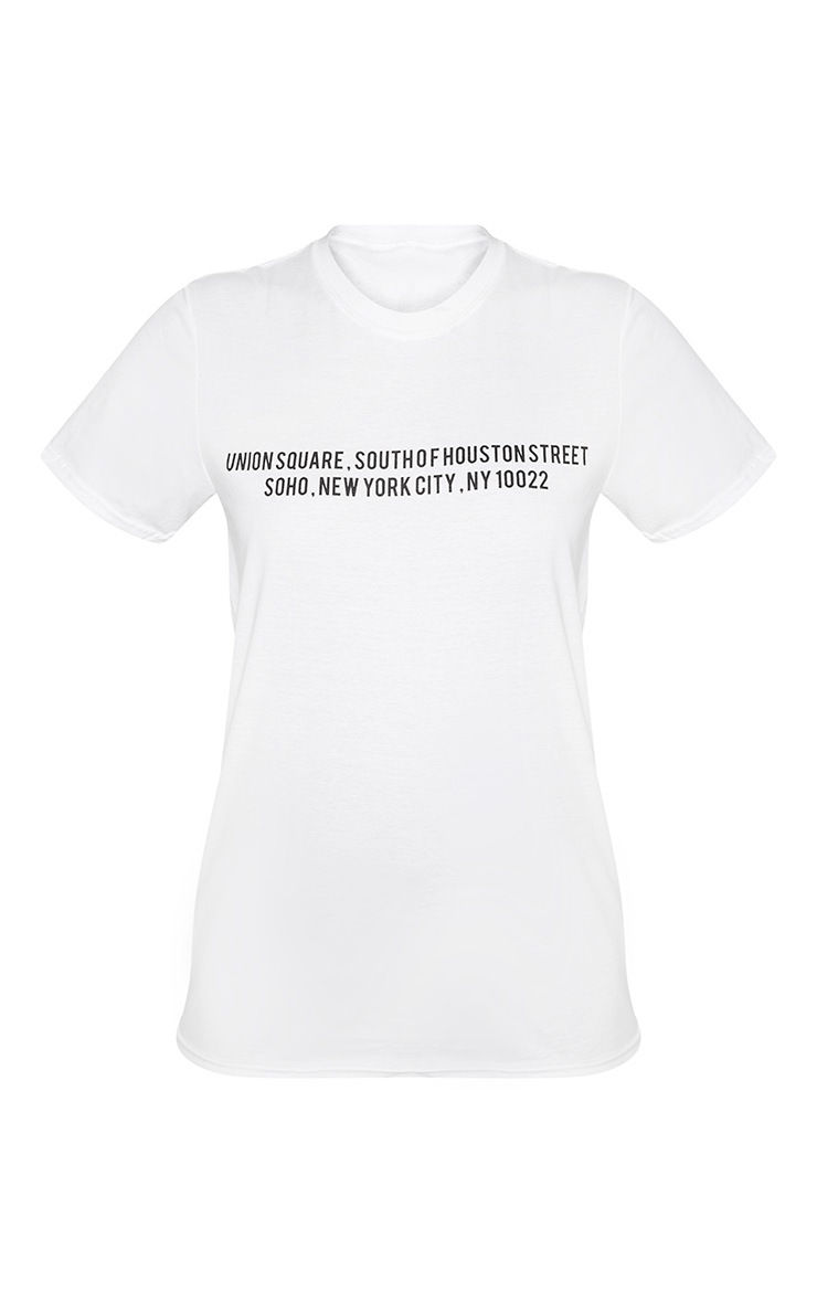 American Slogan White T Shirt image 3