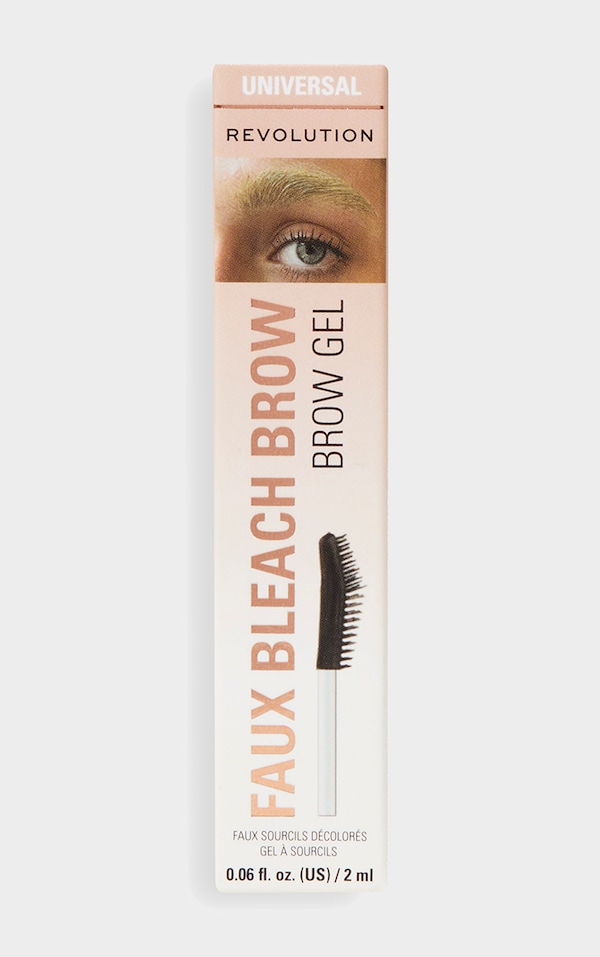 Revolution Faux Bleach Brows Brow Gel Beauty Plt