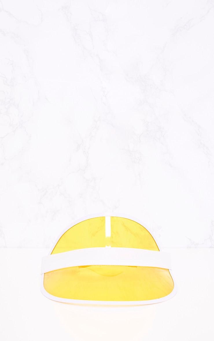 nike yellow sun visor