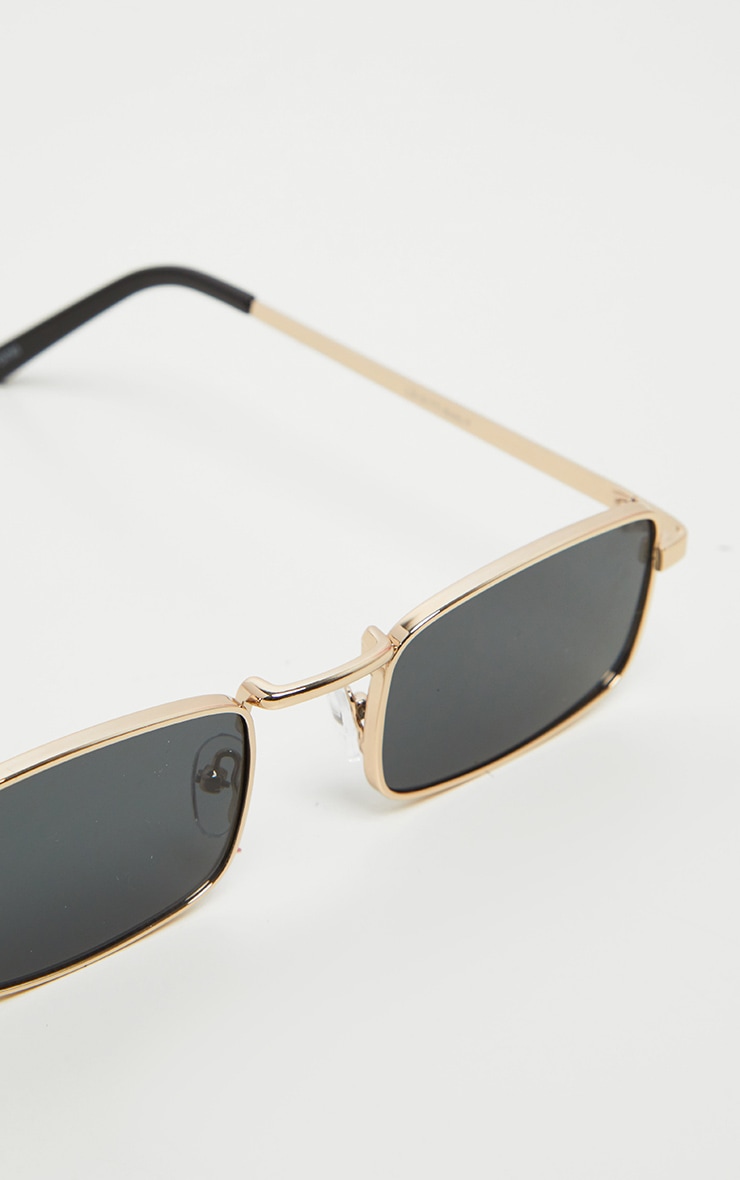 Black sunglasses cheap with gold