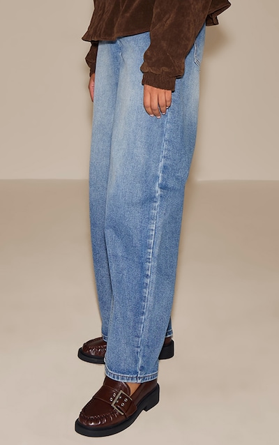 Chocolate Crinkle PU Buckle Detail Loafers