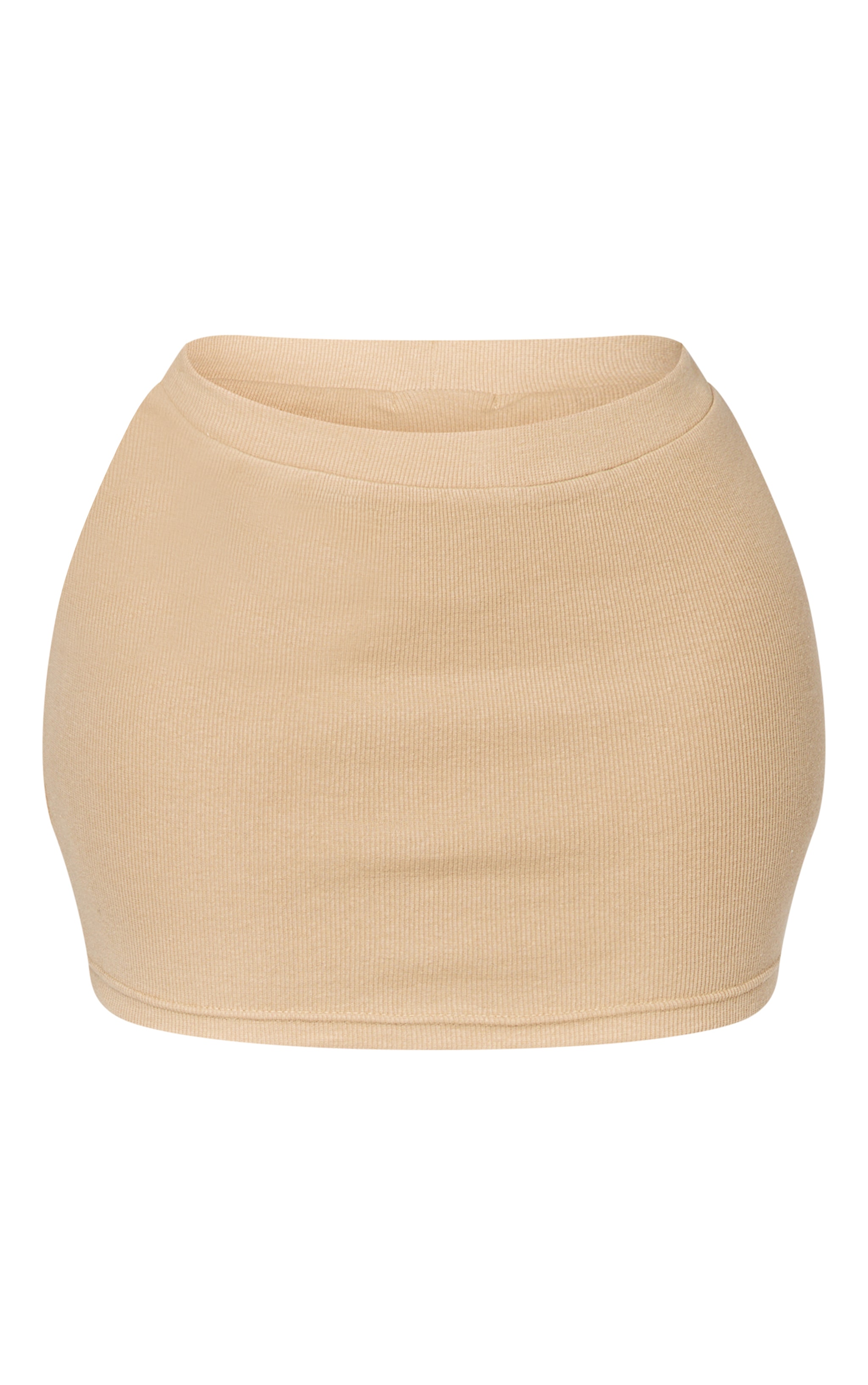 Shape Stone Rib High Waist Mini Skirt image 6