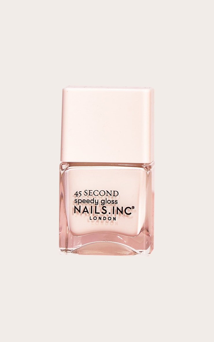 Nails Inc Time To Glow Glow-Enhancing Nail Perfector Nail Polish image 1