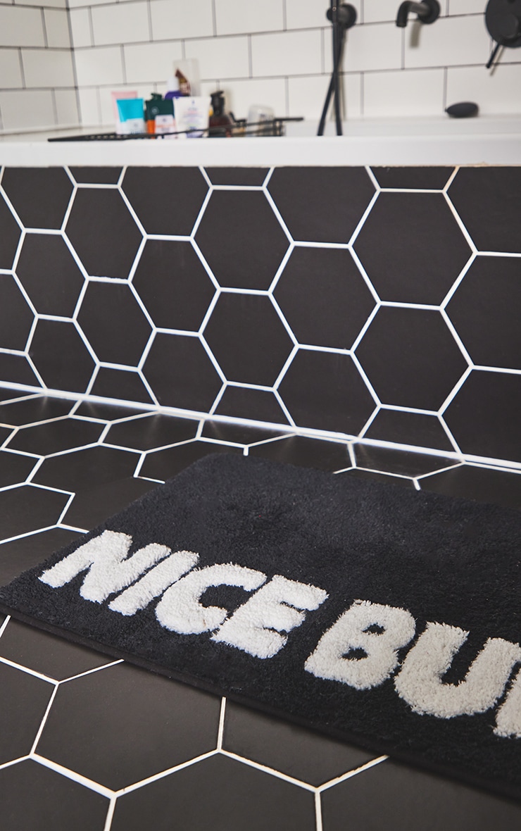 Nice Bum Slogan Bathmat image 2