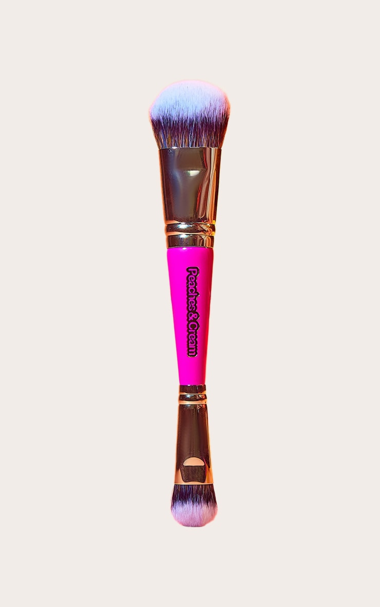 Peaches & Cream The Chisel Dual Ended Makeup Brush image 1