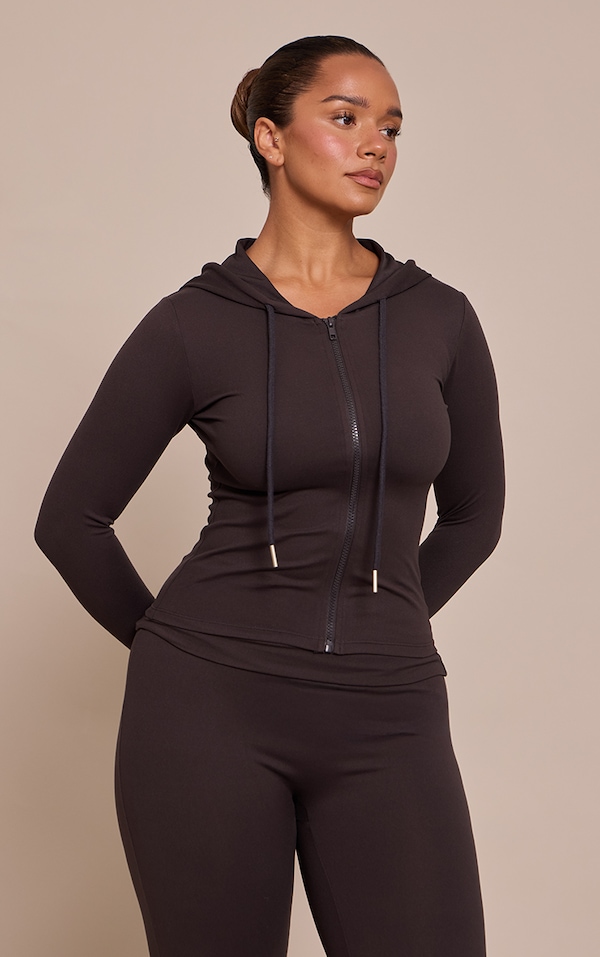 Shape CHARCOAL Sculpt Zip UP Hoodie