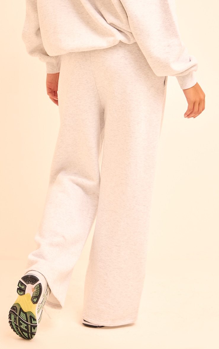 Ice Grey PLT Studio Archive Puff Print Thin Waistband Joggers image 3