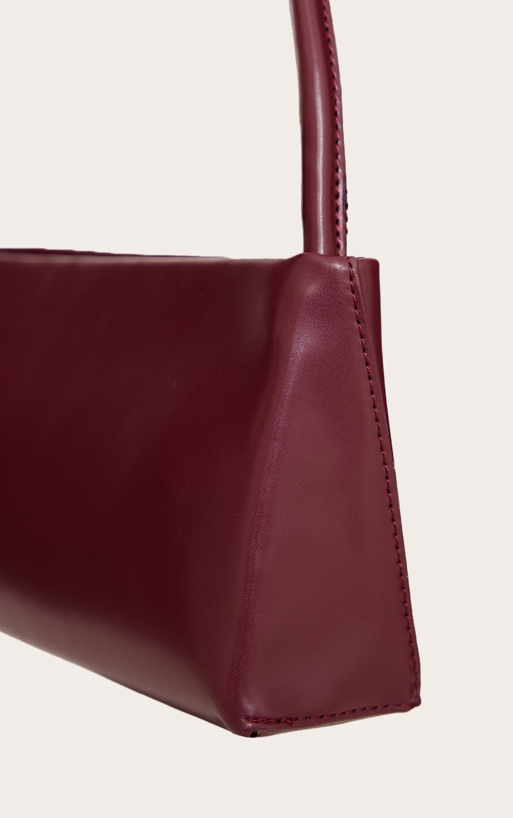 Burgundy Slim Shoulder Bag image 3