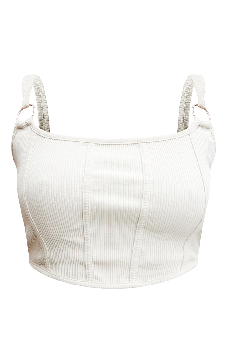 Moss Rib Panel Corset image 5