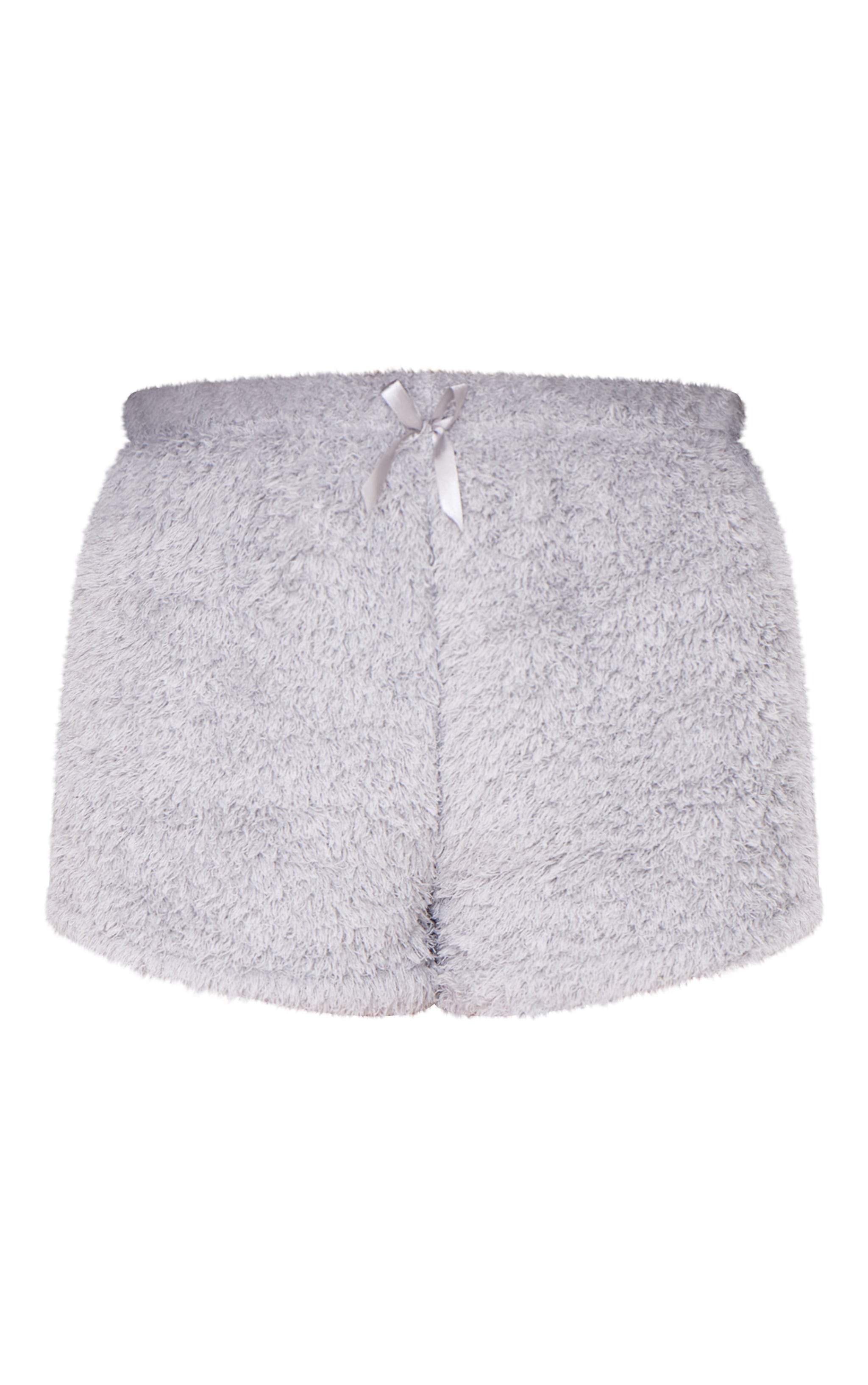 Grey Cosy Fleece Pj Shorts image 6