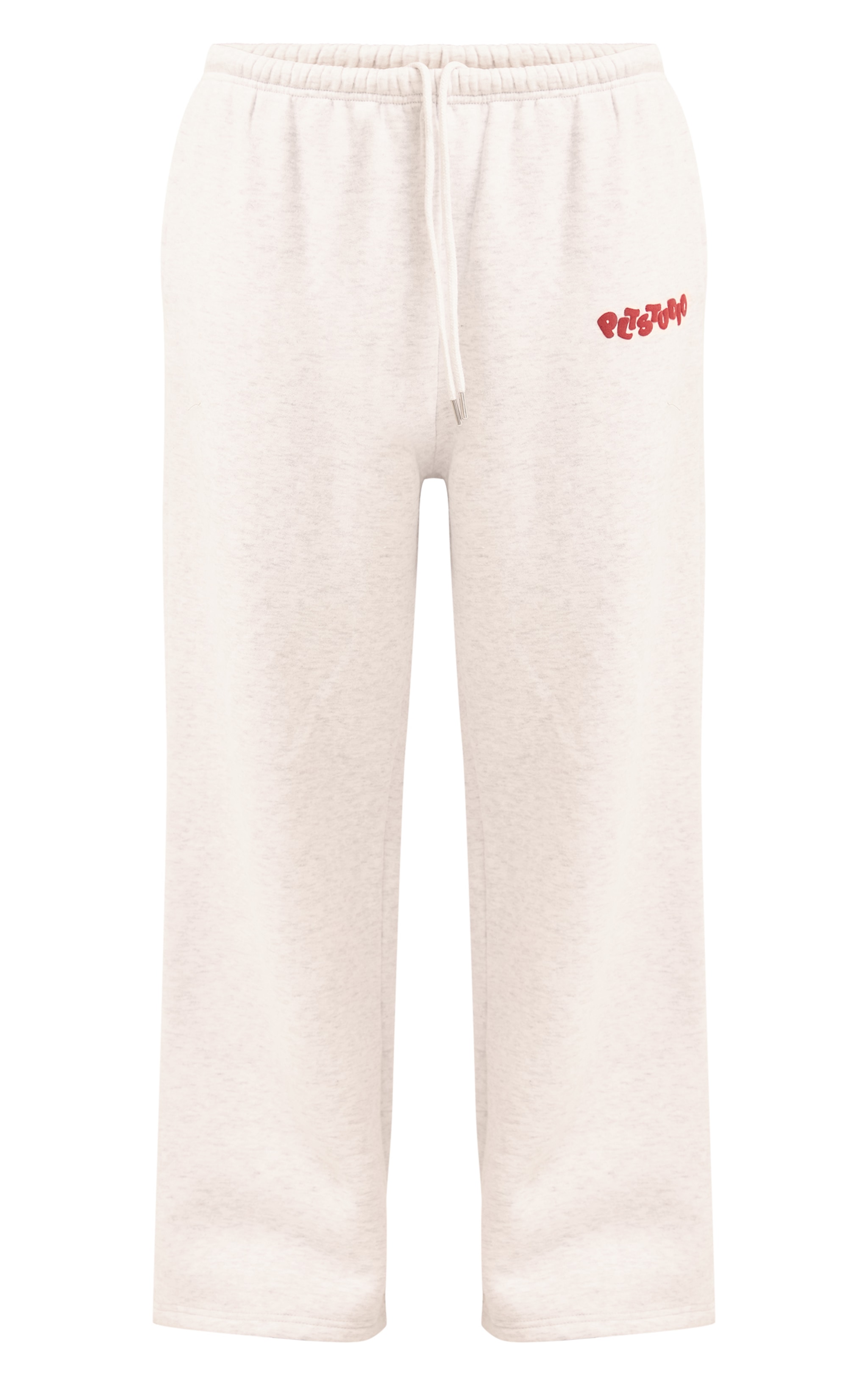 Ice Grey PLT Studio Archive Puff Print Thin Waistband Sweatpants image 5