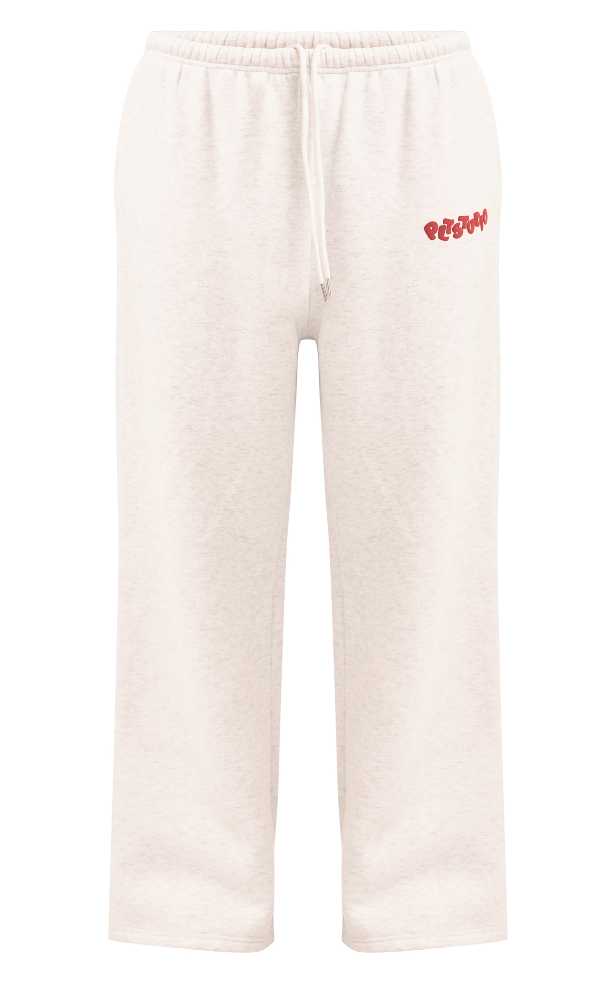 Ice Grey PLT Studio Archive Puff Print Thin Waistband Sweatpants image 5