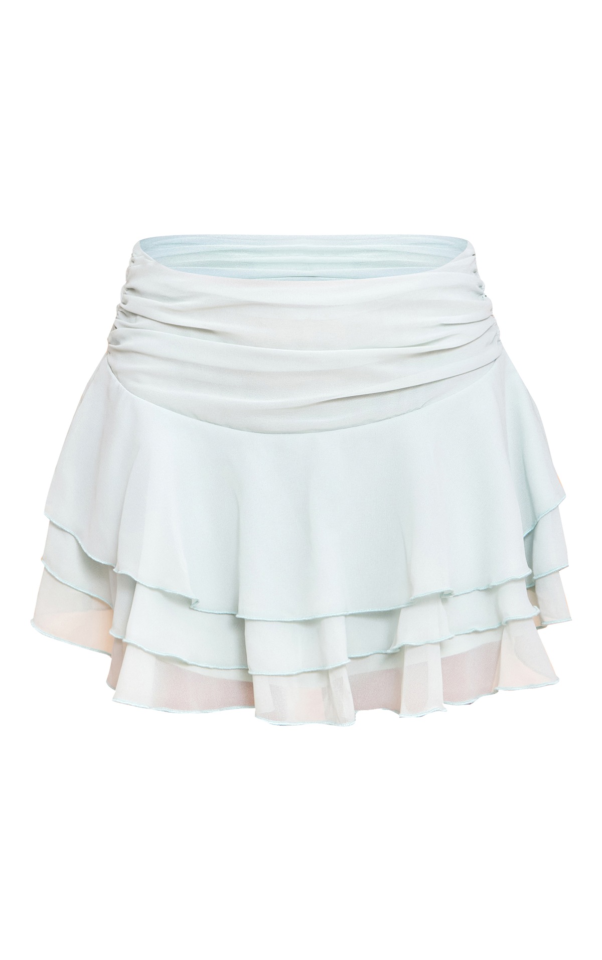 Layered Mini Skirt